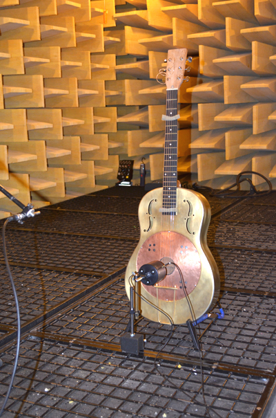 analysis of a Resonator Guitar