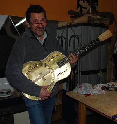 Homemade Resonator Guitar