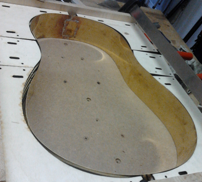 Homemade Resonator Guitar solder jig